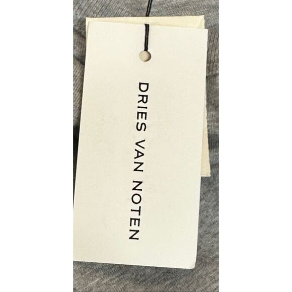 Dries Van Noten Gray & Pink Contrast Sleeves T-shirt NWT Size XS - Picture 7 of 8